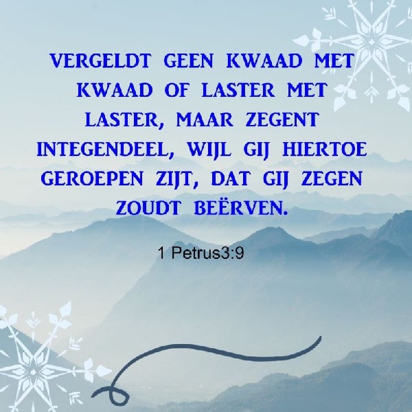 1 Petrus 3:9