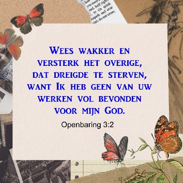 Openbaring 3:2