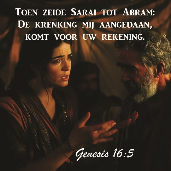 Genesis Genesis 16:5-6