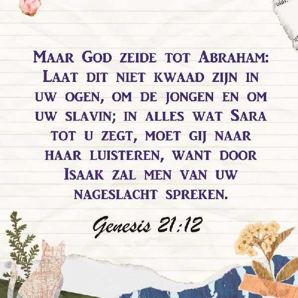 Genesis Genesis 21:12
