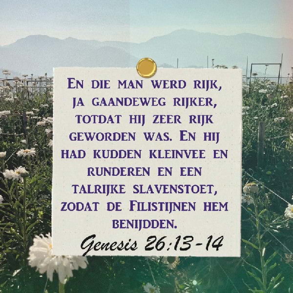 Genesis 26:13-25