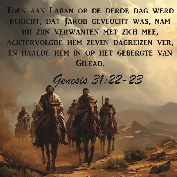 Genesis 31:22-24