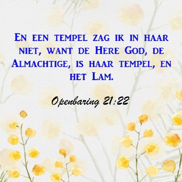 Openbaring 21:22-24
