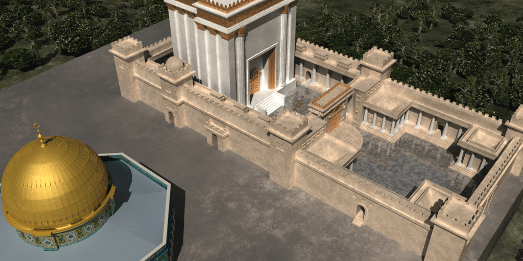 Derde tempel en de Dome Rock moskee