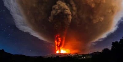 Vulkaan uitbarsting